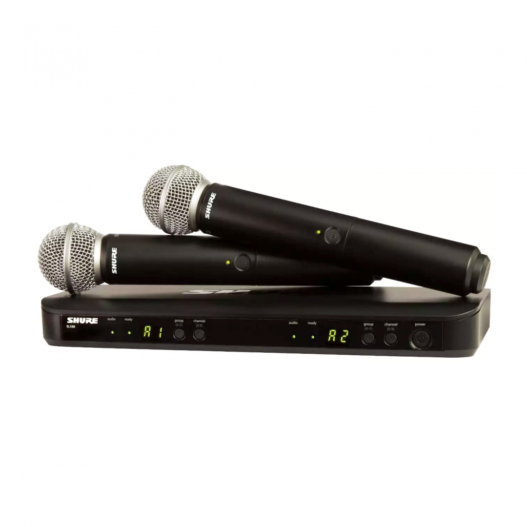 SHURE BLX288E/SM58 M17 вокальная радиосистема в Череповце