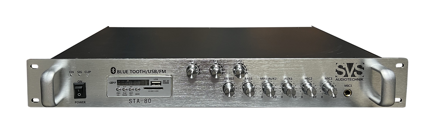 SVS Audiotechnik STA-80 Микшер-усилитель для систем Public Address в Череповце
