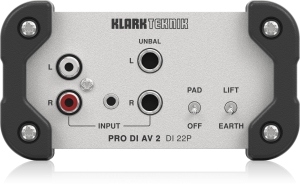 Klark Teknik DI 22P пассивный стерео директ-бокс