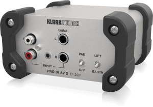 Klark Teknik DI 22P пассивный стерео директ-бокс в Череповце